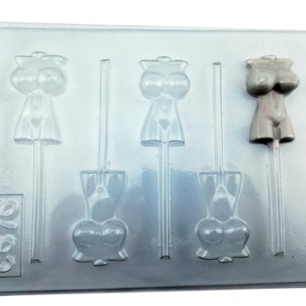 Molde Acetato Erótico para chocolates de Despedida de Soltero Bubis, Bustos o Tetas Grandes Mod C676