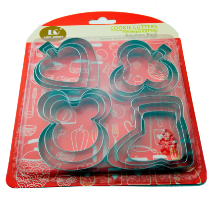 Juego 12 Cortadores Poker Para Fondant Y Galletas