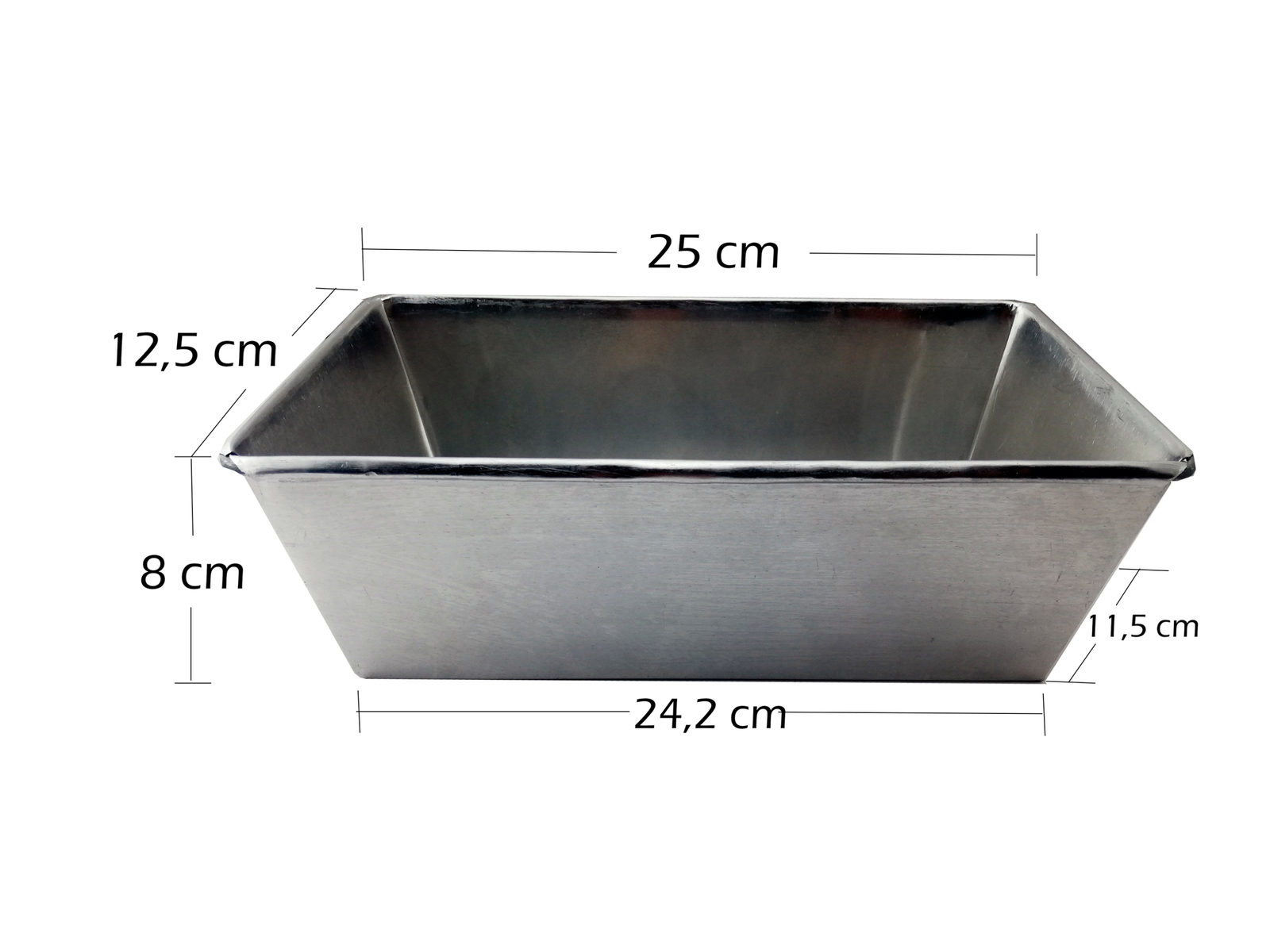 Molde Para Pan O Lasaña Aluminio 25 Cm - Imagen 3