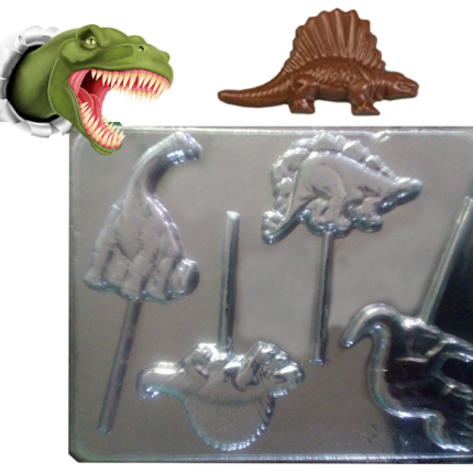 Molde Acetato Dinosaurios Jurassic World Chocolates Mod C174