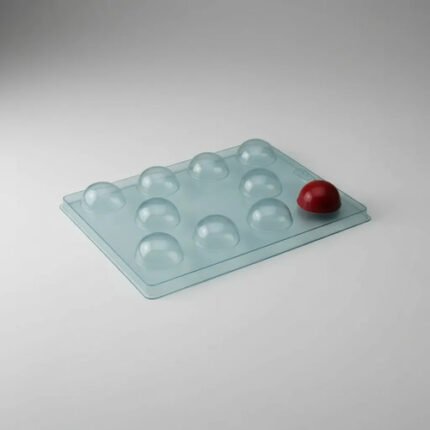 Molde Acetato 10 Medias Esferas De Chocolates 3,5cm Mod 1-83