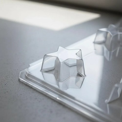 Molde Acetato Para Chocolatinas 12 Estrellas 2,5 Cm - Imagen 3