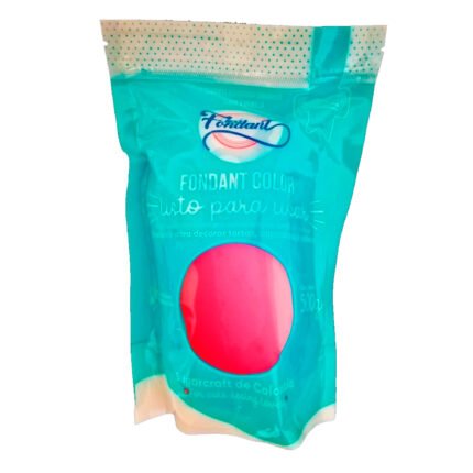 Fondant Fucsia 1 Libra Para Repostería Flexifondant