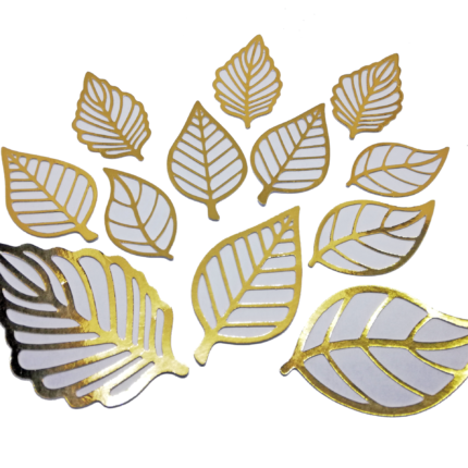 Docena Hojas Papelería Creativa Para Decorar Repostería