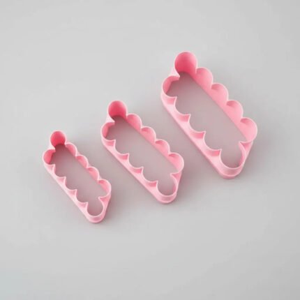 Juego 3 Moldes Para Realizar Petalos y Rosas De Fondant O Porcelana
