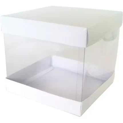 Caja Decorativa De Acetato Pequeña 10x10x10