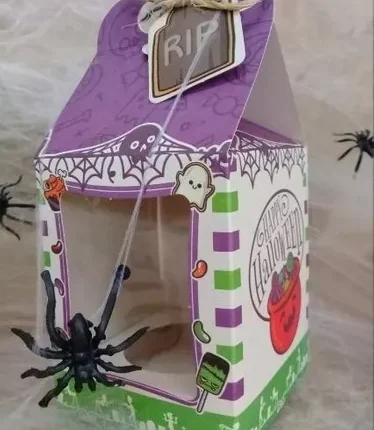 12 Cajas Halloween Para Cupcakes o Dulces