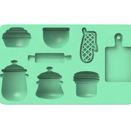 Molde Silicon Cocina Para Fondant Chocolates