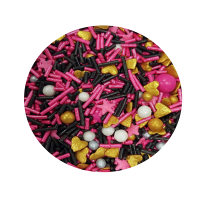 Grageas Amor Corazones Dorados Para Decorar Donas Cupcakes Galletas 50g