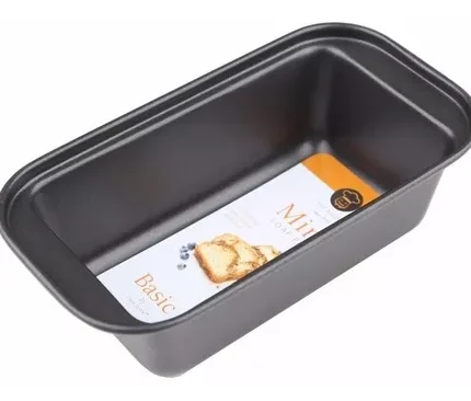 Molde Para Pan O Lasaña Antiadherente Acero Al Carbono 20 Cm