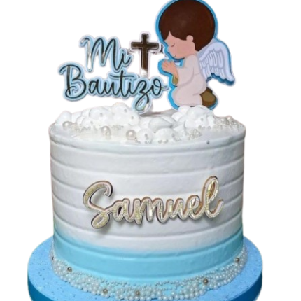 Toppers Decorativo Bautizo Personalizado Para Decorar Tortas