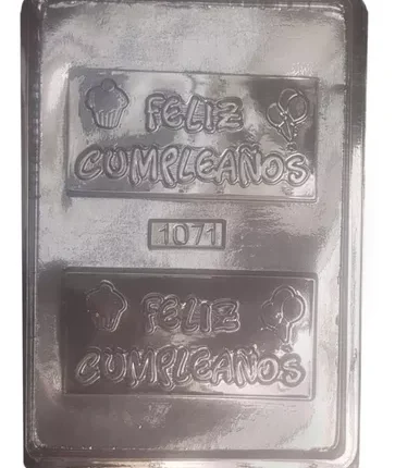 Molde Acetato Feliz Cumpleaños