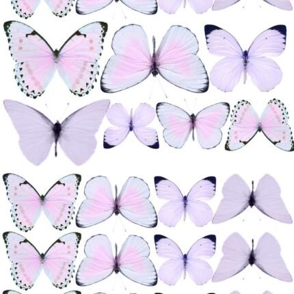 Paquete x 50 Mariposas en Papel de Arroz Comestible