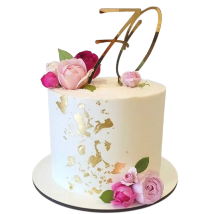 Toppers Decorativo Número o Letra para Tortas
