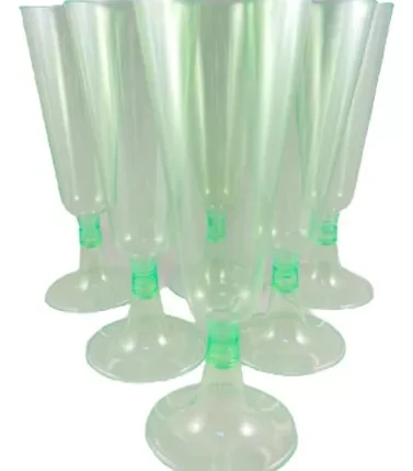 Copas Tipo Flauta Para Brindis Plásticas X 20 Unidades