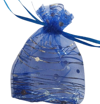 20 Bolsas en Organza o Tela tamaño 10 x12  Para Detalles