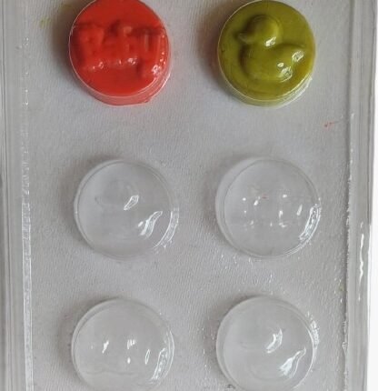 Molde de Acetato Baby Shower para hacer Choco-oreos 1359