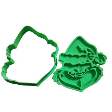 Cortador Grinch Navidad Para Galletas O Fondant