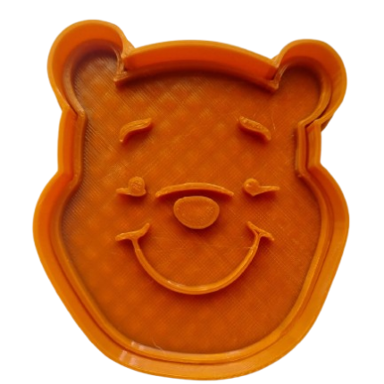 Cortador Cara de Winnie de Pooh  8 cm para Galletas