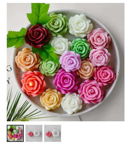 Molde rosa trompeta 1