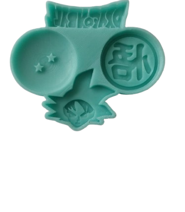 Moldes Silicon  Modelo  Símbolos de Dragon Ball Z  para Resina o Fondant