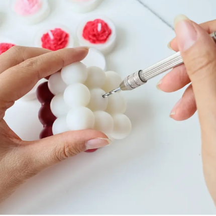 Broca o taladro manual para perforar Velas