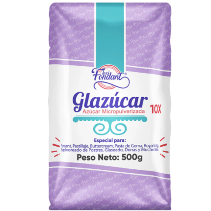 Azúcar Micro pulverizada Glazucar x 500gr