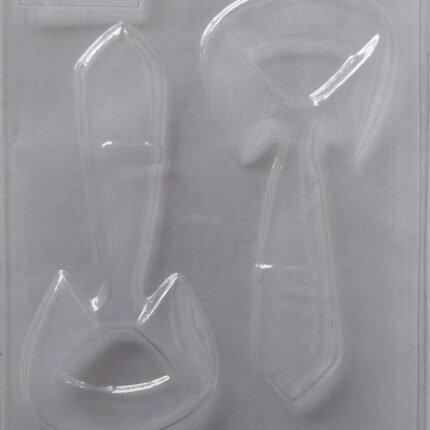 Molde Acetato 2 Corbatas De Hombre Para Chocolatinas Md B414