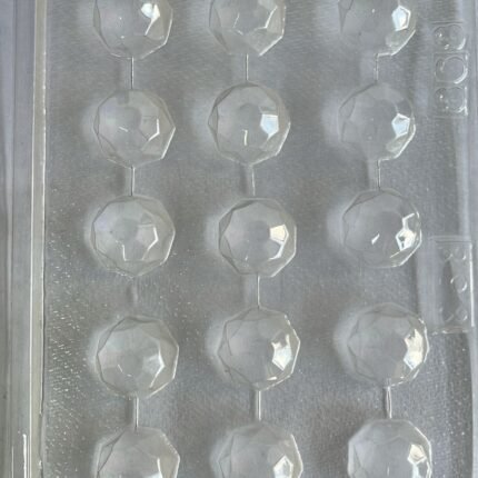Molde Acetato Bombones 15 Gemas Prismas Para Chocolates 868