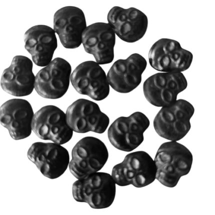 Gragea para Decorar en Halloween con forma de Calaveras x 30 gr