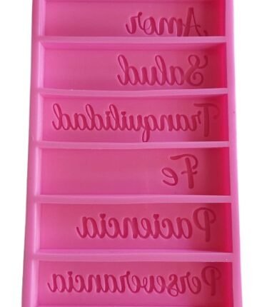 Molde Silicon Para Velas  6 Deseos modelo 1