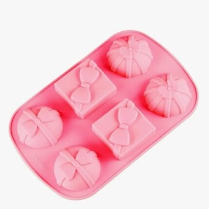 Molde Silicon Navidad Regalos y Bambalina Para Velas, Chocolates Cupcakes Mini Tortas