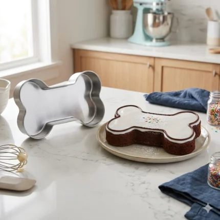 Moldes de aluminio hueso para repostería canina