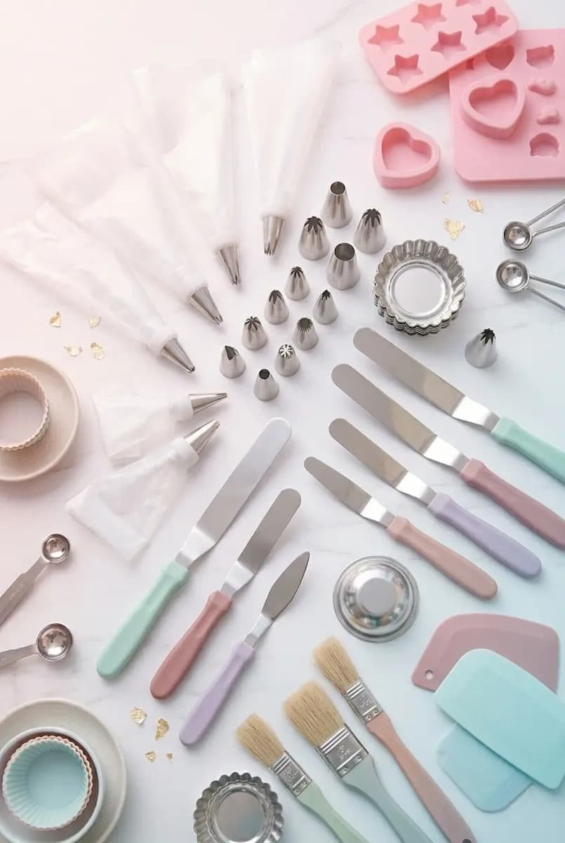 Utensilios y herramientas para repostería y decoración de tortas - Panchis Cakes