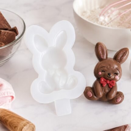 Molde de Silicona Conejito para Chocolate Fondant