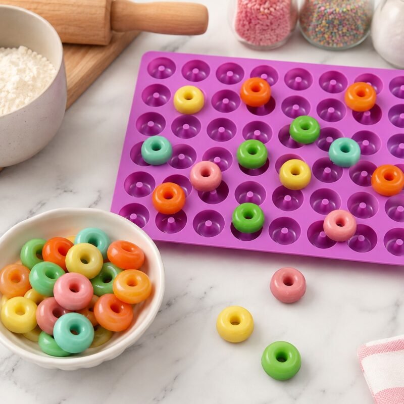 Molde de Silicona Mini Donas