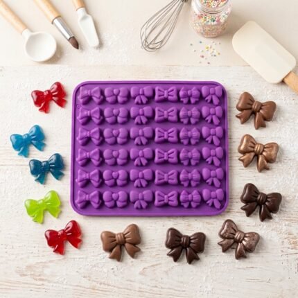 Molde Silicon Moños 36 Cavidades para repostería y chocolates Colombia